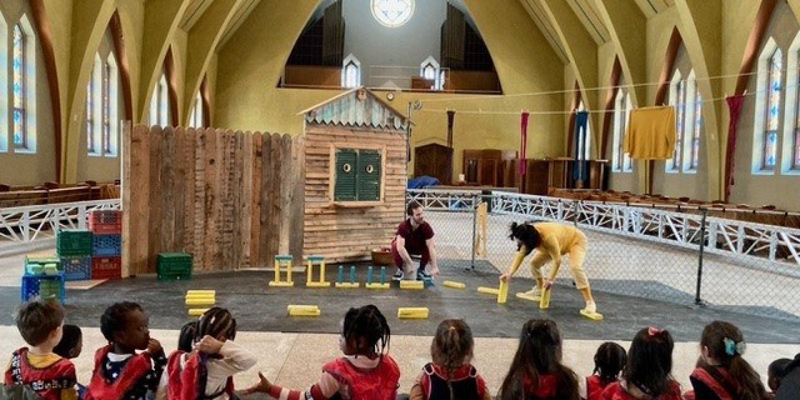 Première médiation à l'église Saint-Enfant-Jésus